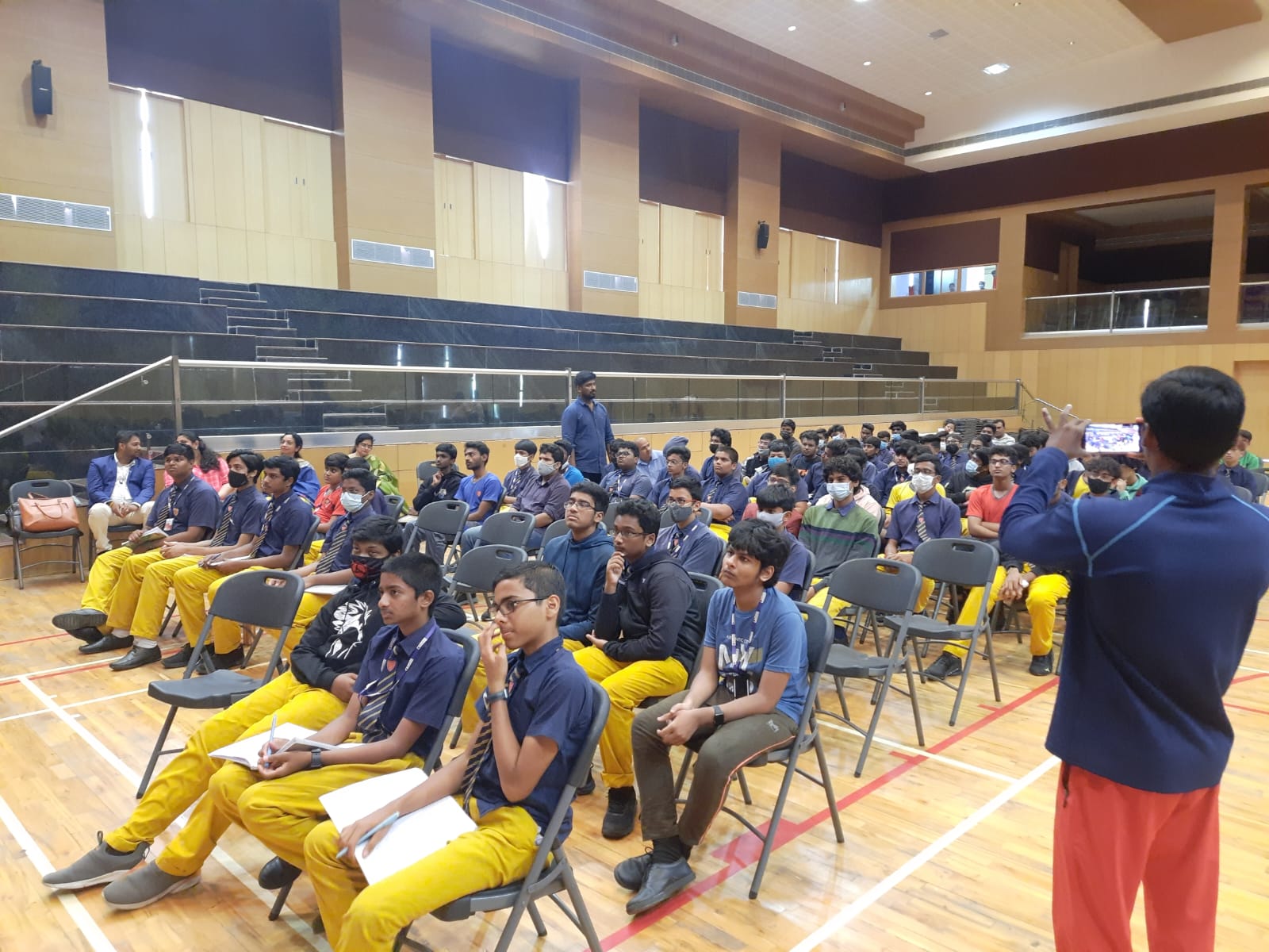 PSU Team Visit University HUB