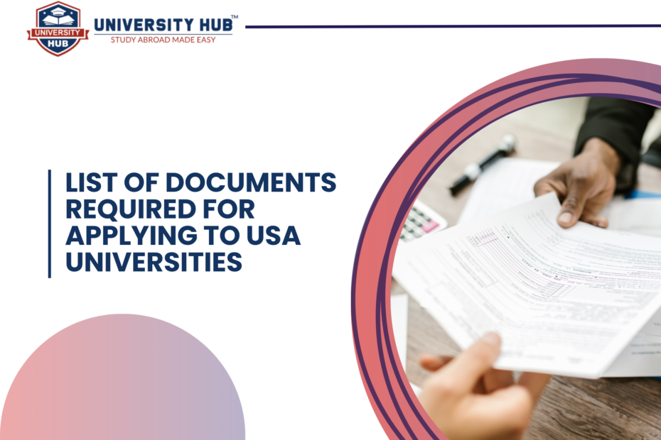 List Of Documents Required For Applying To USA Universities