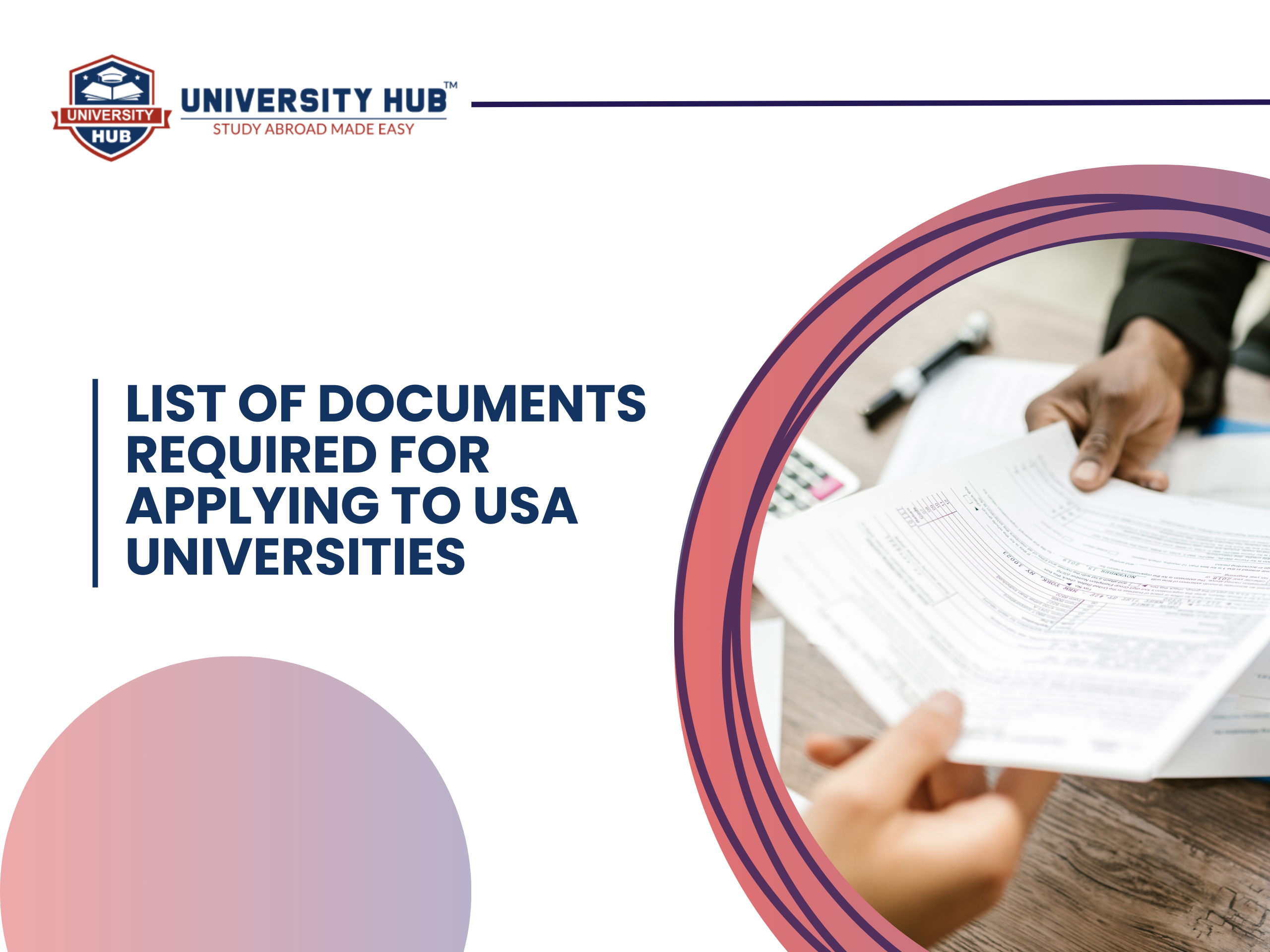 List Of Documents Required For Applying To USA Universities