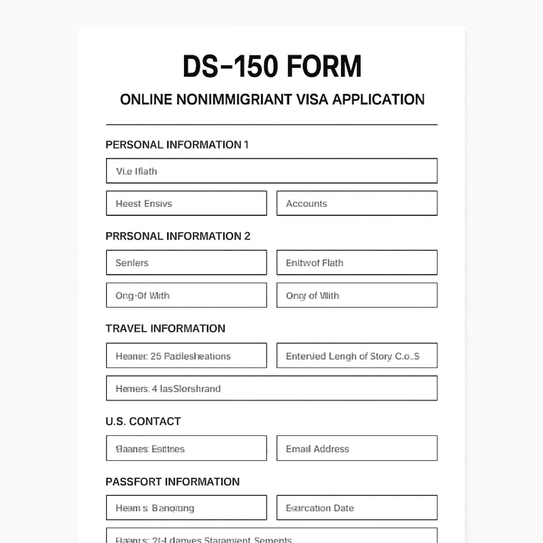 DS-160 Form Online